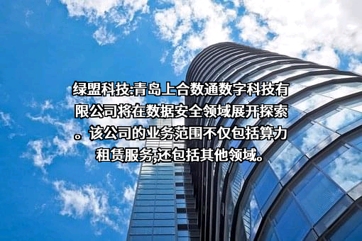 青岛上合数通数字科技有限公司
