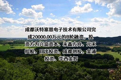 成都沃特塞恩电子技术有限公司