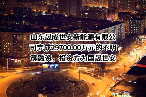 山东晟成世安新能源有限公司