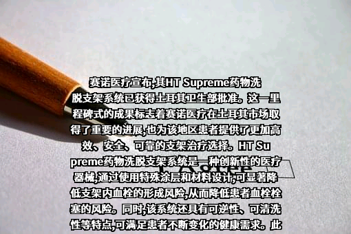 赛诺医疗科学技术股份有限公司