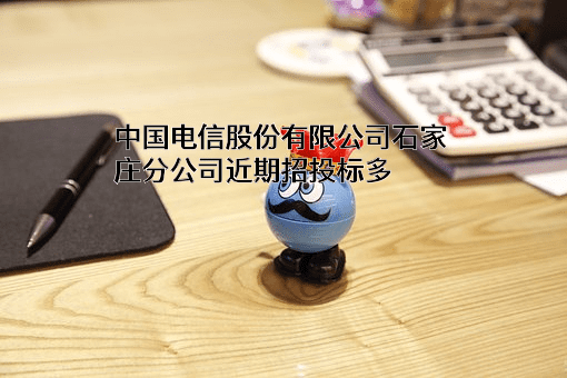 中国电信股份有限公司石家庄分公司近期招投标项目多