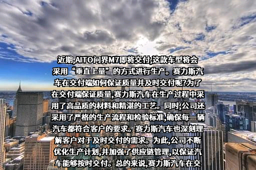 上海赛力斯汽车销售服务有限公司