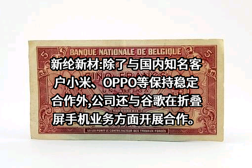 新纶新材料股份有限公司
