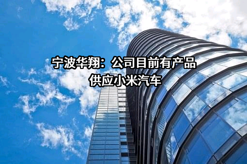 宁波华翔电子股份有限公司