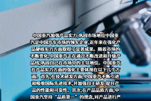 中国重汽集团济南卡车股份有限公司