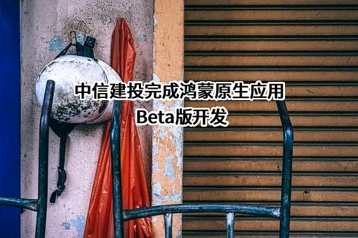中信建投证券股份有限公司