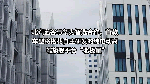 北汽蓝谷新能源科技股份有限公司