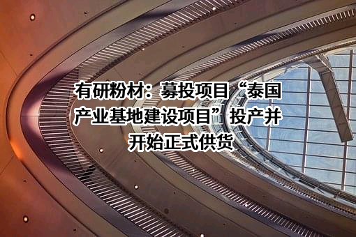 有研粉末新材料股份有限公司