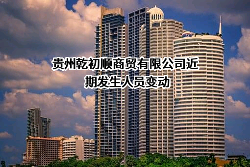 贵州乾初顺商贸有限公司