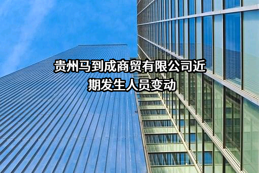 贵州马到成商贸有限公司