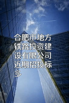 合肥市地方铁路投资建设有限公司