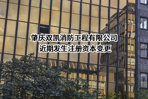 肇庆双凯消防工程有限公司