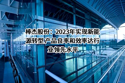 浙江棒杰控股集团股份有限公司