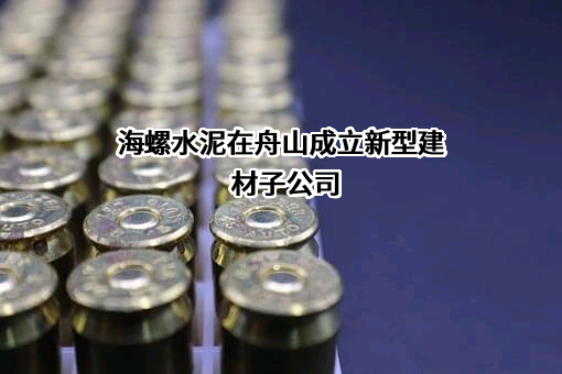 安徽海螺水泥股份有限公司