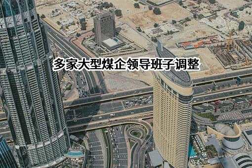 多家大型煤企领导班子调整