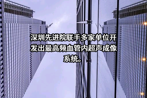 中国科学院深圳先进技术研究院
