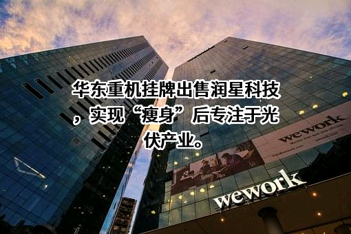 无锡华东重型机械股份有限公司