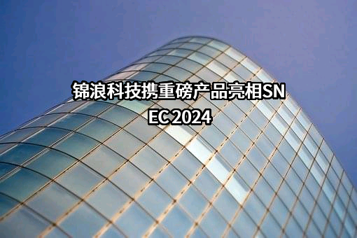 锦浪科技股份有限公司