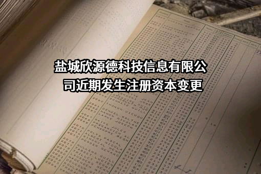 盐城欣源德科技信息有限公司