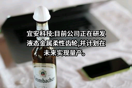 东莞宜安科技股份有限公司