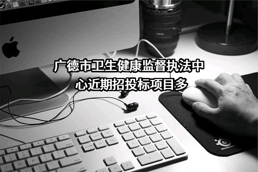 广德市卫生健康监督执法中心近期招投标项目多
