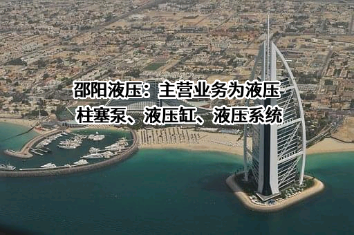 邵阳维克液压股份有限公司