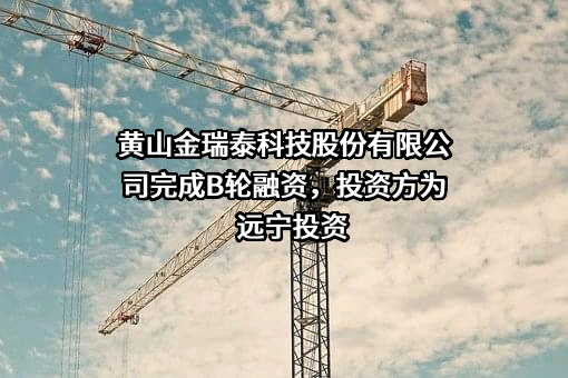 黄山金瑞泰科技股份有限公司