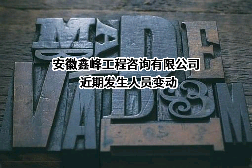 安徽鑫峰工程咨询有限公司