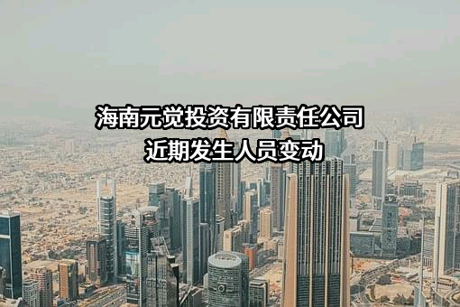 海南元觉投资有限责任公司