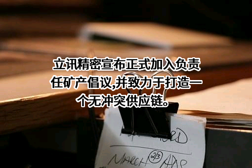立讯精密工业股份有限公司