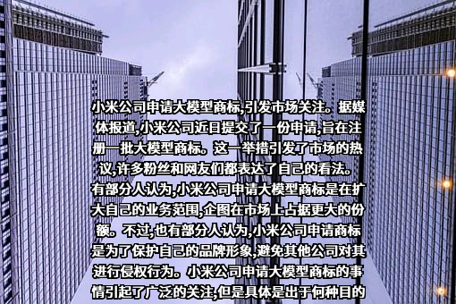 小米科技有限责任公司