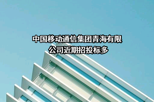 中国移动通信集团青海有限公司