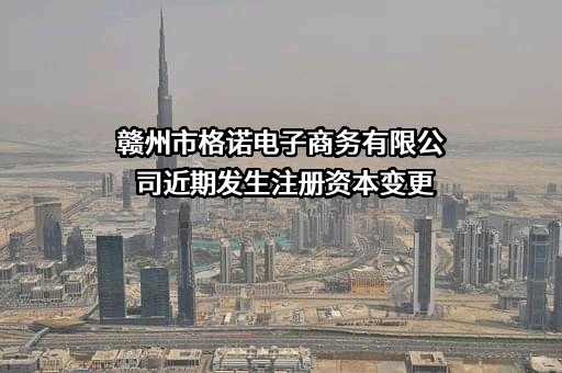 赣州市格诺电子商务有限公司
