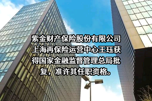 紫金财产保险股份有限公司上海再保险运营中心