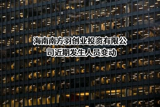 海南南方羽创业投资有限公司