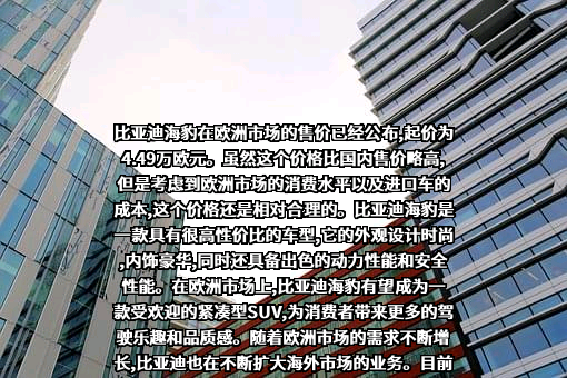 比亚迪股份有限公司