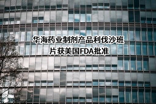 浙江华海药业股份有限公司