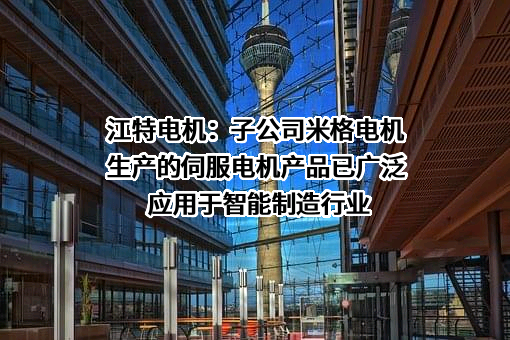 江西特种电机股份有限公司