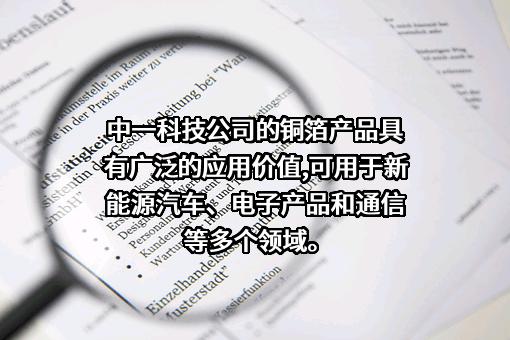 湖北中一科技股份有限公司