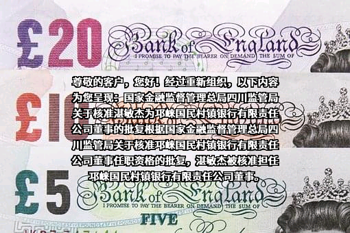 邛崃国民村镇银行有限责任公司