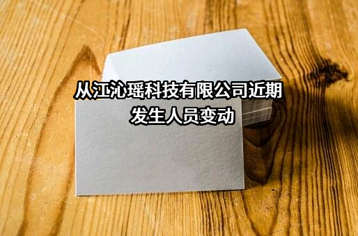 从江沁瑶科技有限公司
