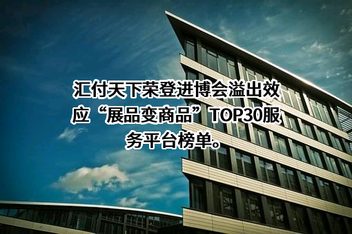 汇付天下有限公司