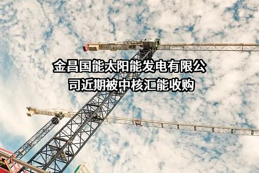 金昌国能太阳能发电有限公司