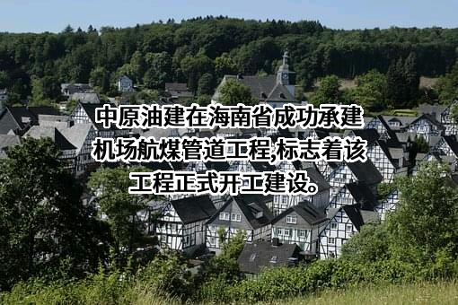 中原油建工程有限公司