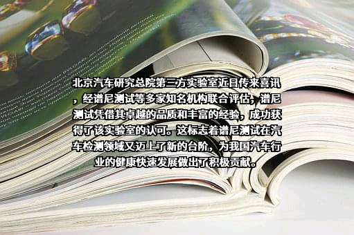 谱尼测试集团股份有限公司