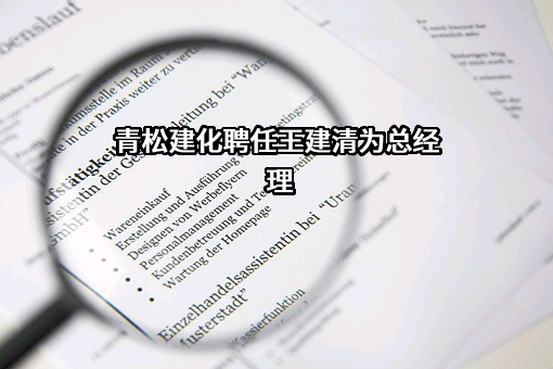 新疆青松建材化工（集团）股份有限公司