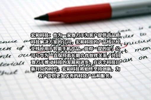宏和电子材料科技股份有限公司