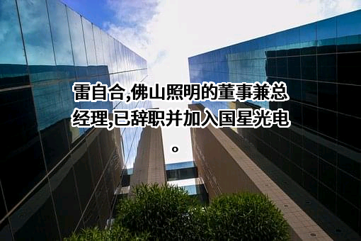 佛山市国星光电股份有限公司