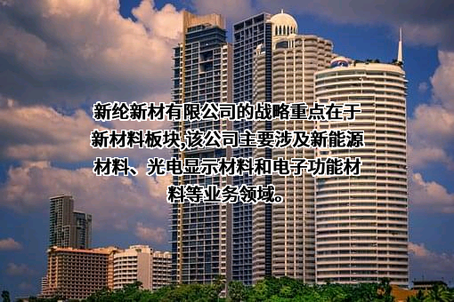 新纶新材料股份有限公司