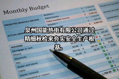 国能（泉州）热电有限公司